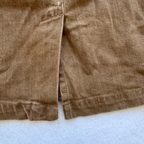 Lauren Jeans Ralph Lauren Brown Cotton Blend Belted Pencil Skirt equestrian 4 - Picture 7 of 7